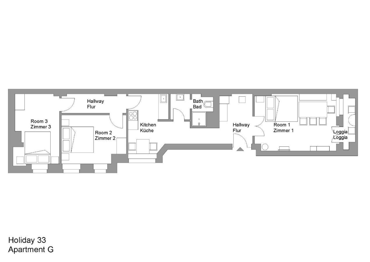 Holiday 33 Apartments Efg Schoenhauser Allee Mit Balkon ベルリン エクステリア 写真